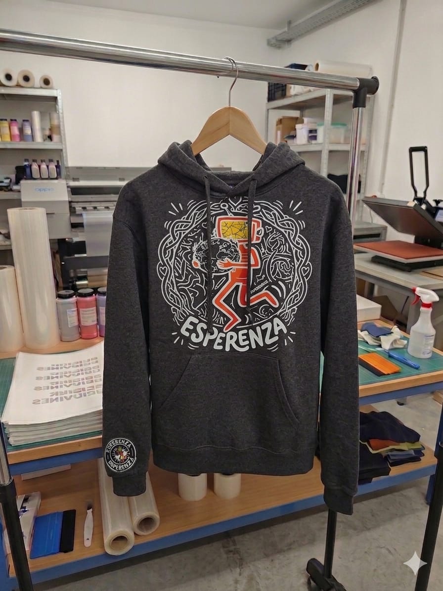 Sweat à capuche personnalisé DTF