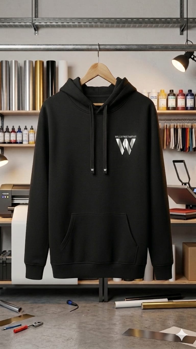 Sweat Willis effet chrome