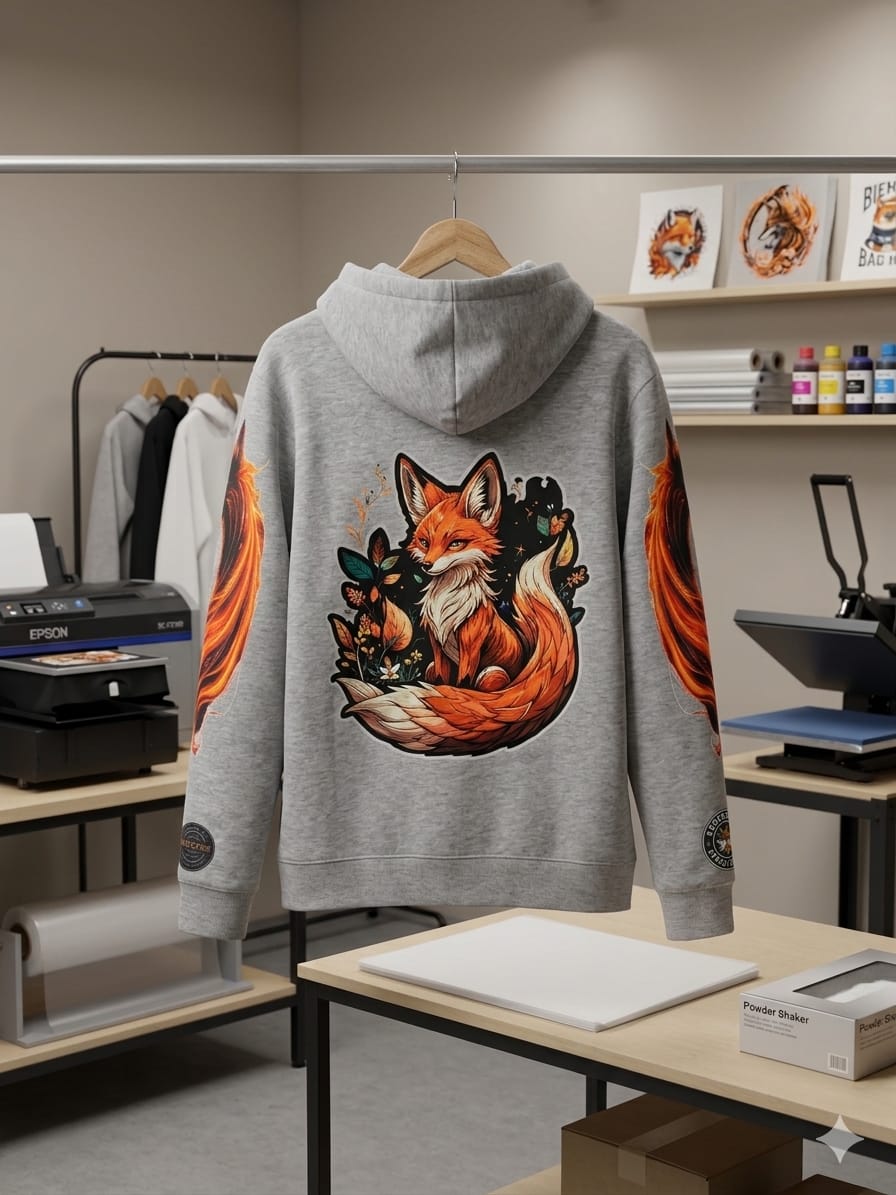 Sweat renard impression HD